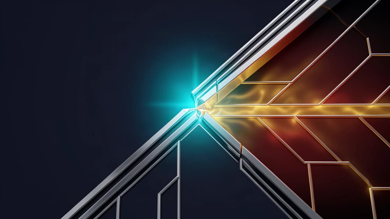 Abstract network edge being sealed against an active cyber threat